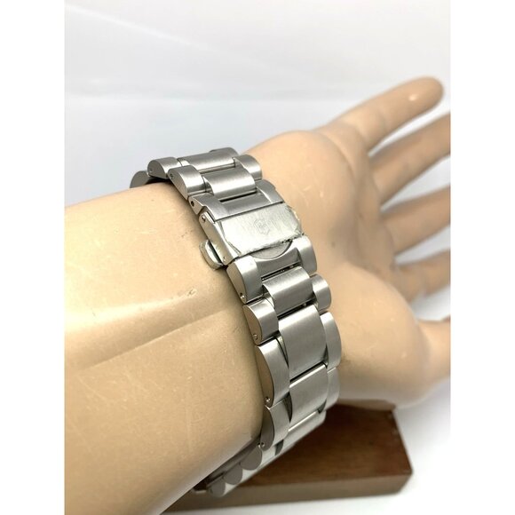 Victorinox Swiss Army Men's Watch 241652 Blue Dial Quartz Chronograph Steel 44mm - Picture 10 of 14